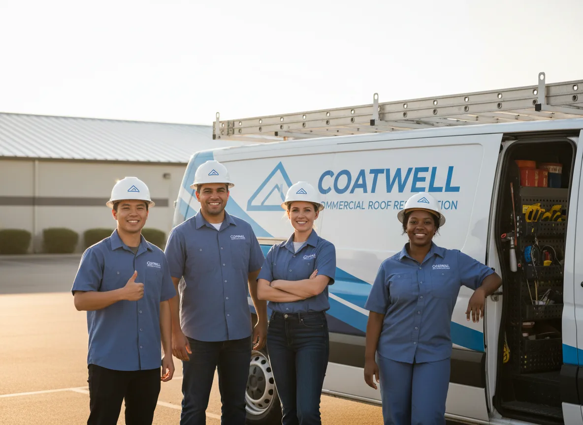 Commercial roof coating company in Good Thunder, MN
